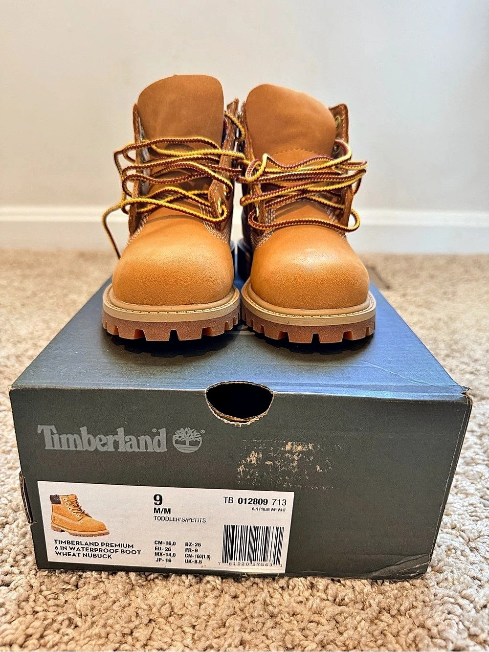 Timberland 6-Inch Premium Waterproof Boot Waterproof Boots Brown US 9 Like New